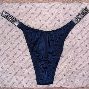 Victoria’s Secret Brazilian Rhinestone Strap Panty